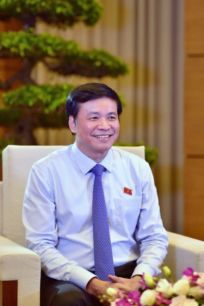 Nguyên Tổng Thư ký Quốc hội, nguyên Chủ nhiệm Văn phòng Quốc hội Nguyễn Hạnh Phúc Ảnh: Quang Khánh